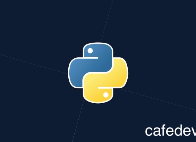Python » Cafedev.vn