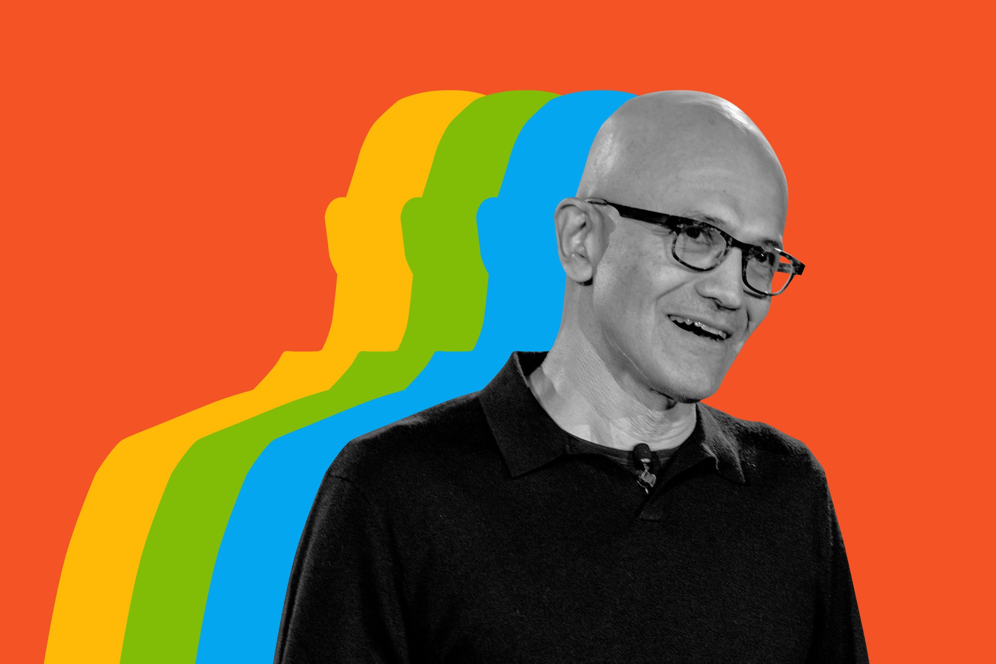 Satya Nadella, CEO Microsoft, phát biểu về an toàn AI.